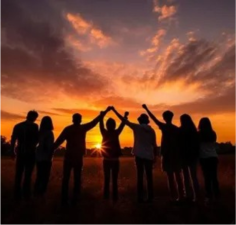 Professional team in modern office